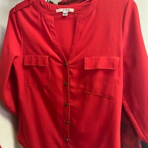 41 Hawthorne professional red shirt